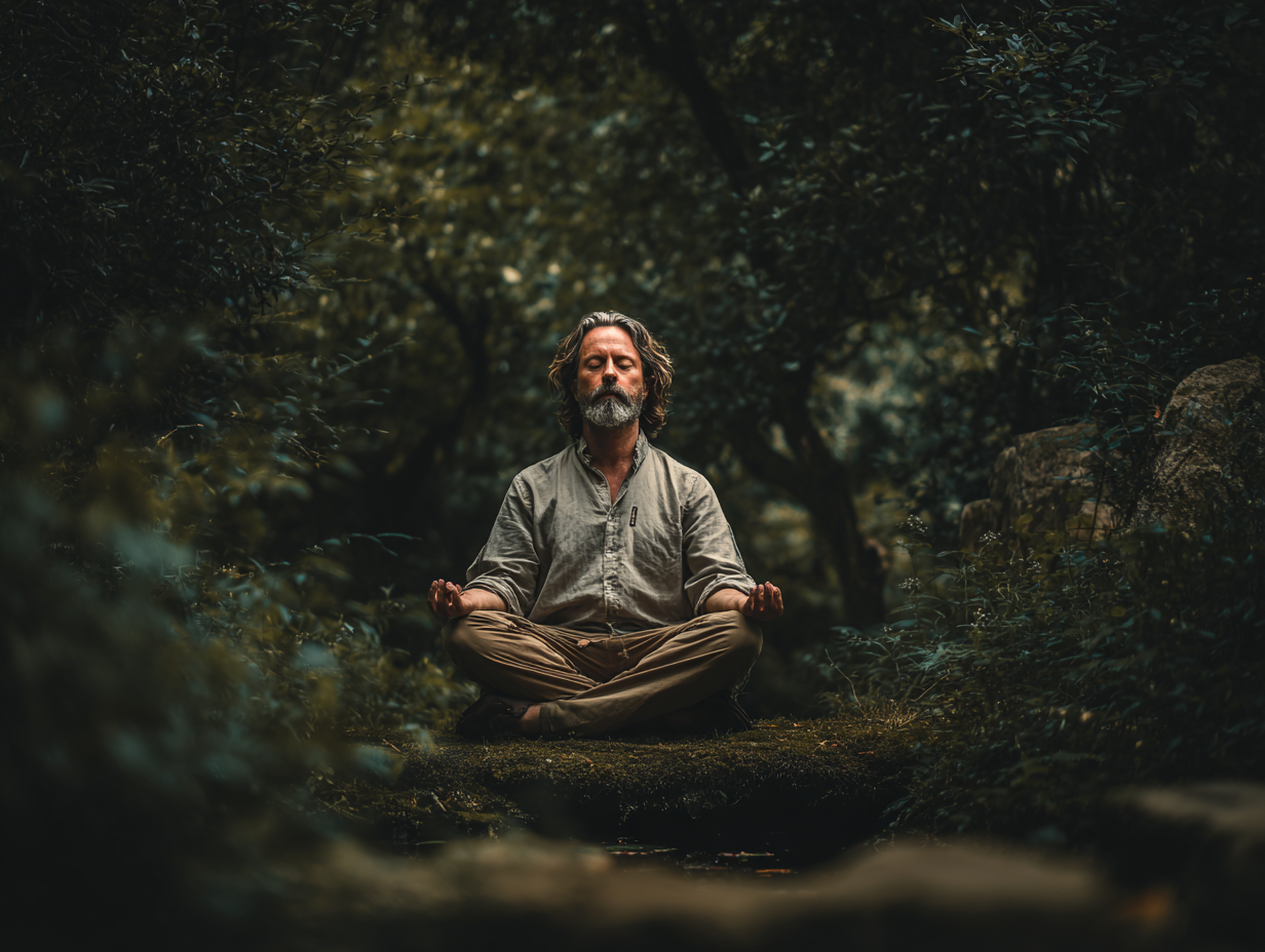 Група людей практикує йогу в студії